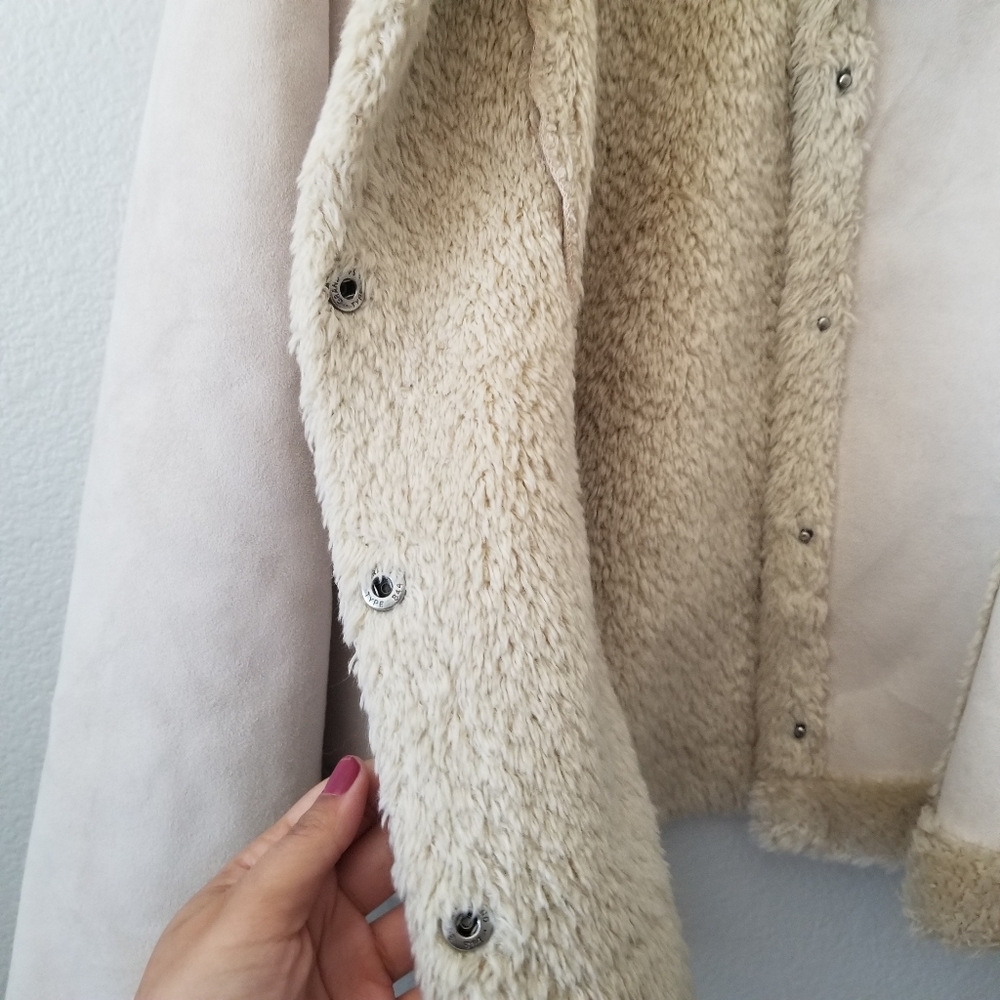 Mudd Button Up Sherpa Lining Coat - image 5